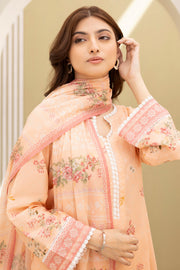 Zellbury Summer Printed Lawn Unstitched 3Pc Suit WUS25X30498
