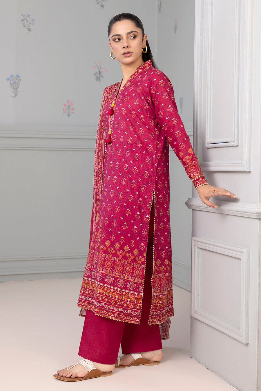 Zellbury Summer Printed Lawn Unstitched 3Pc Suit WUS25X30500