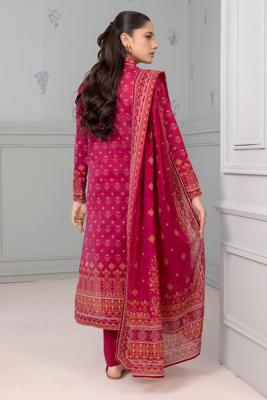 Zellbury Summer Printed Lawn Unstitched 3Pc Suit WUS25X30500