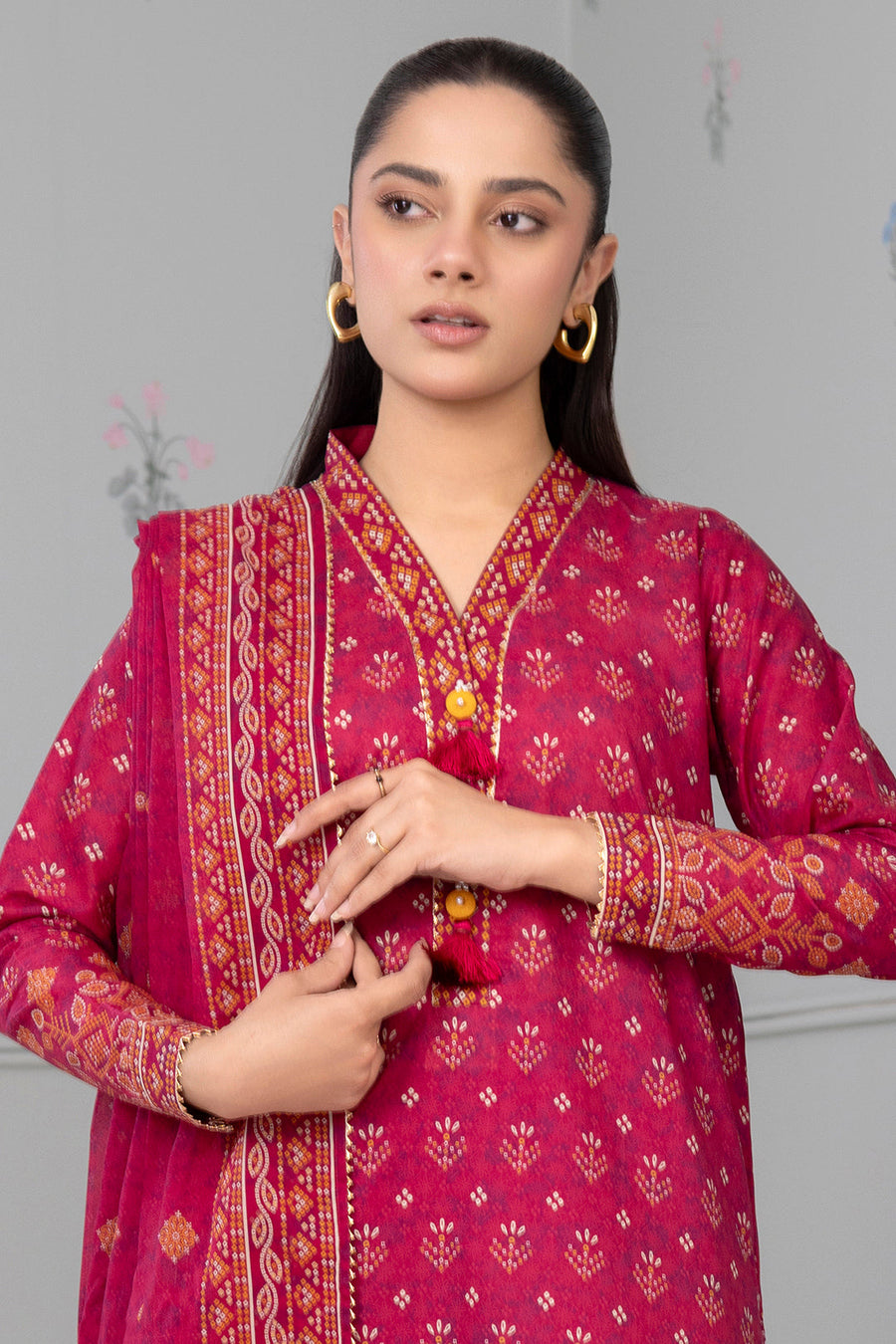 Zellbury Summer Printed Lawn Unstitched 3Pc Suit WUS25X30500