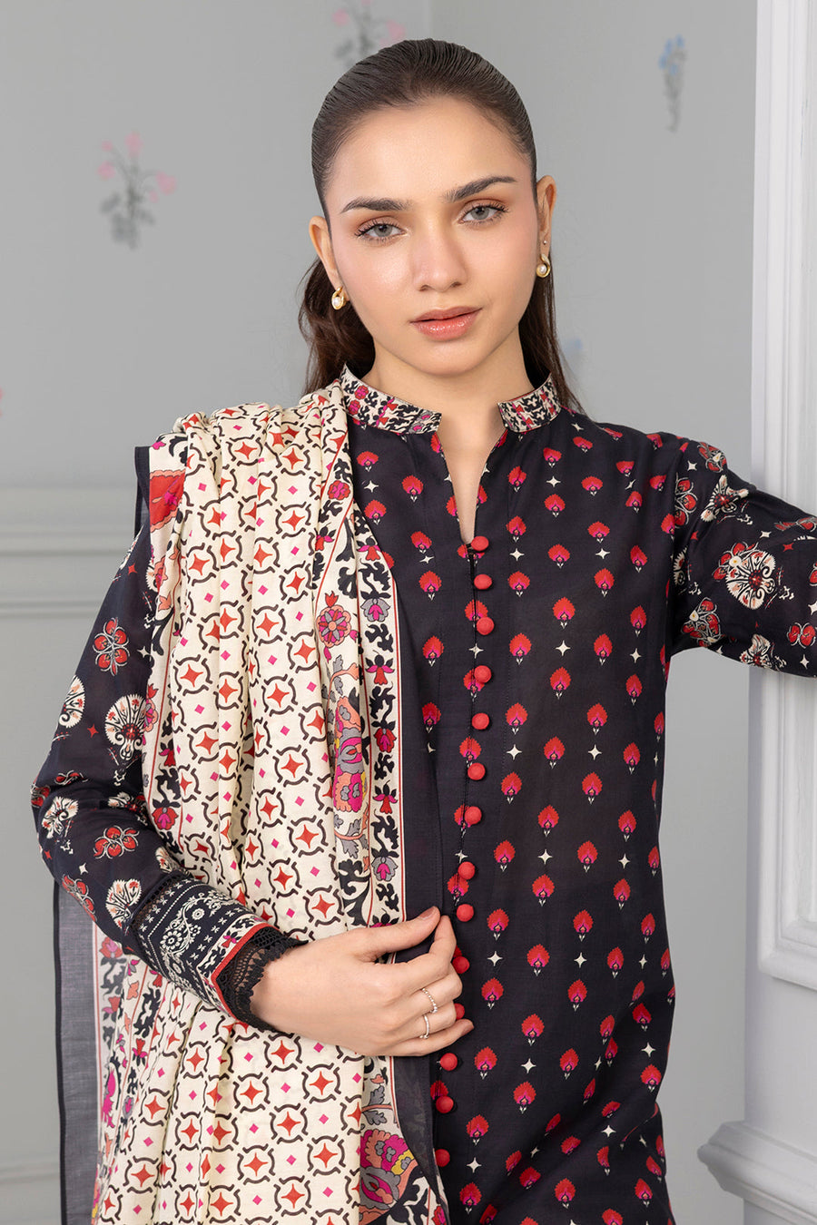 Zellbury Summer Printed Lawn Unstitched 3Pc Suit WUS25X30503