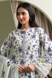 Zellbury Summer Printed Lawn Unstitched 3Pc Suit WUS25X30509