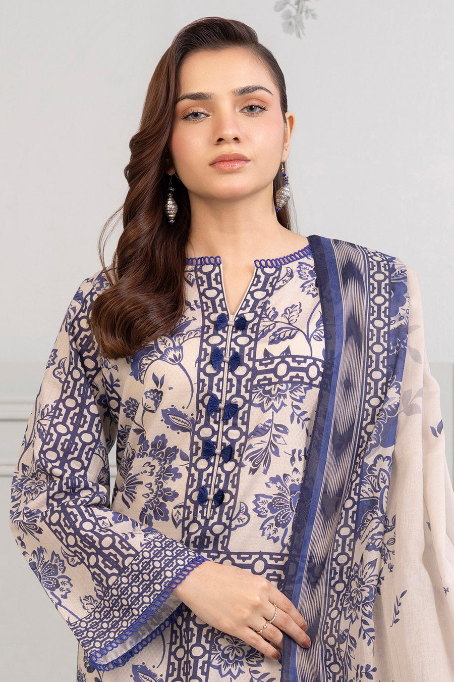 Zellbury Summer Printed Lawn Unstitched 3Pc Suit WUS25X30516