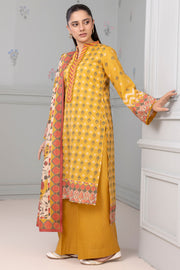 Zellbury Summer Printed Lawn Unstitched 3Pc Suit WUS25X30521