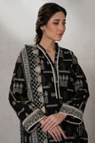 Zellbury Monochrome Printed Lawn Unstitched 3Pc Suit WUS25X30570