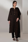 Zellbury Monochrome Printed Lawn Unstitched 3Pc Suit WUS25X30578