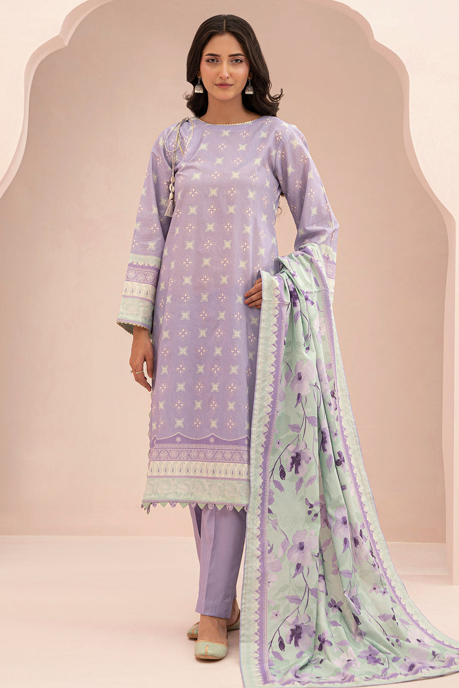 Zellbury Summer Printed Lawn Unstitched 3Pc Suit WUS25X30579