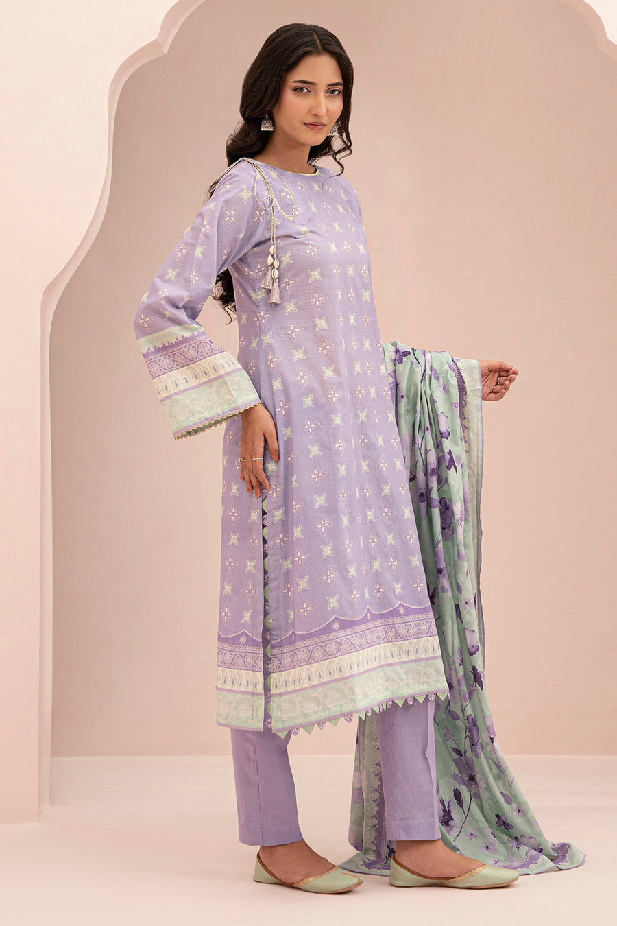 Zellbury Summer Printed Lawn Unstitched 3Pc Suit WUS25X30579