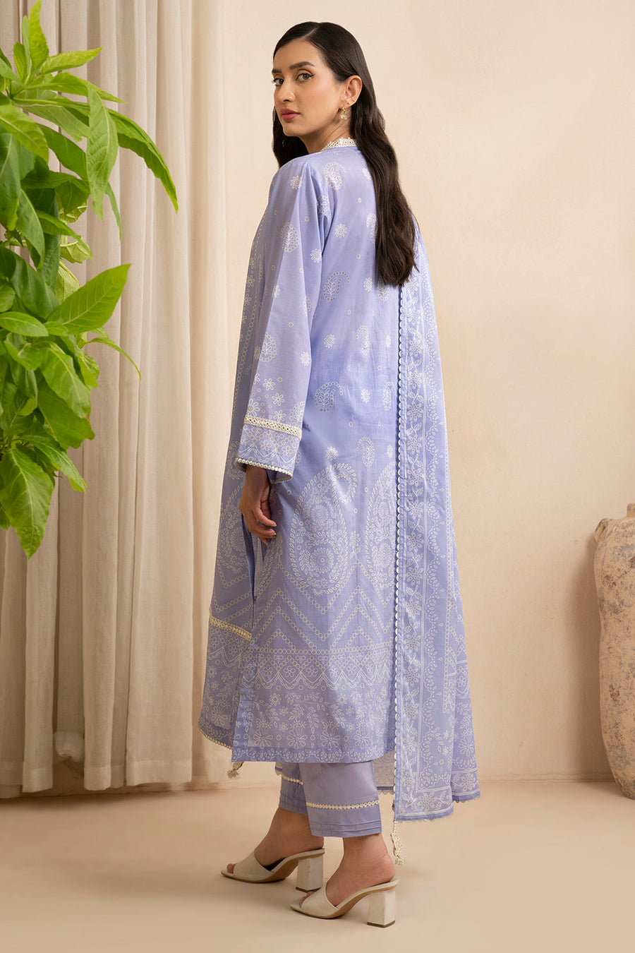 Zellbury Summer Printed Lawn Unstitched 3Pc Suit WUS25X30586