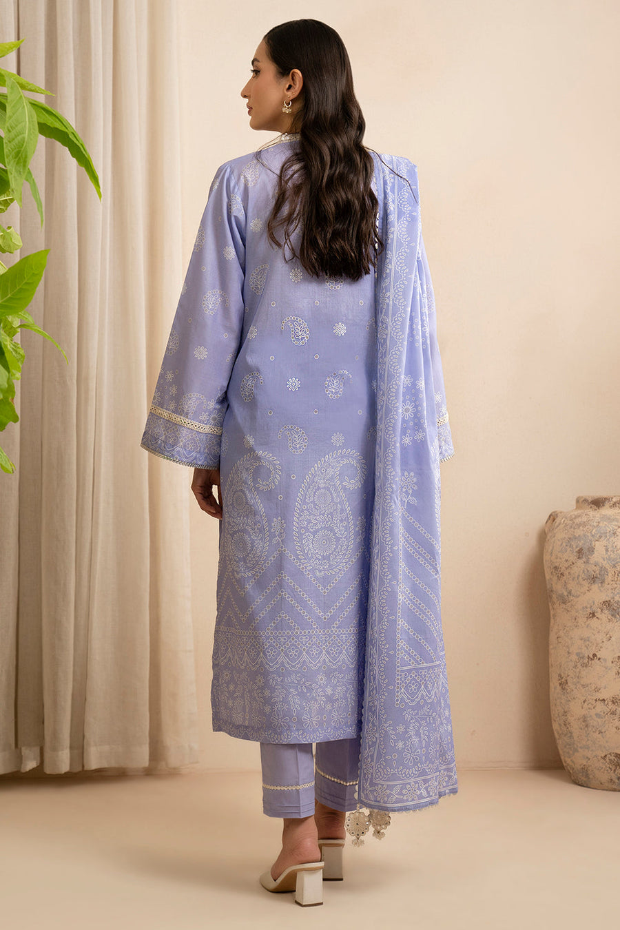 Zellbury Summer Printed Lawn Unstitched 3Pc Suit WUS25X30586