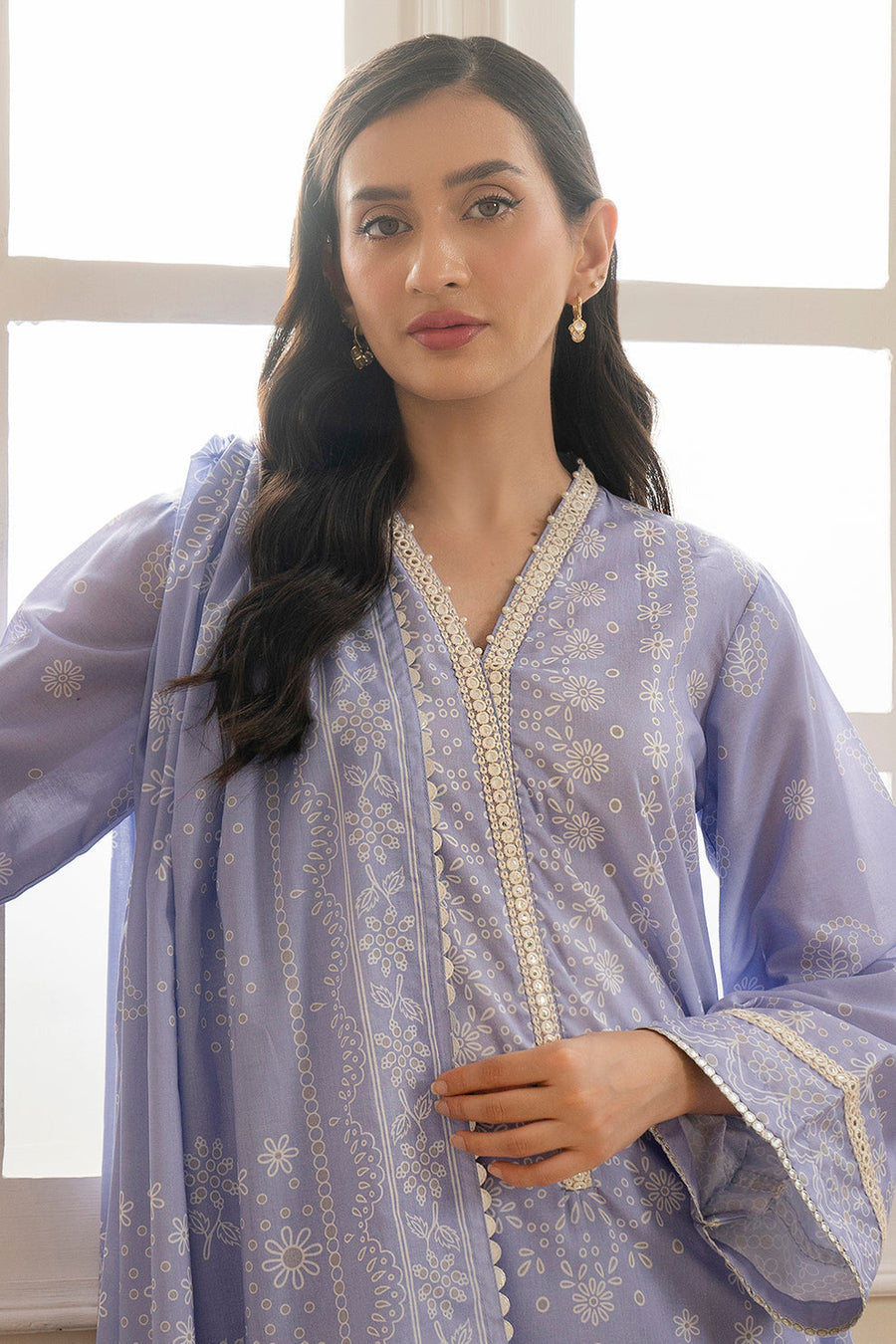 Zellbury Summer Printed Lawn Unstitched 3Pc Suit WUS25X30586