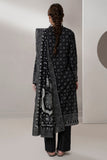 Zellbury Monochrome Printed Lawn Unstitched 3Pc Suit WUS25X30591