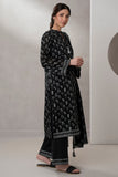 Zellbury Monochrome Printed Lawn Unstitched 3Pc Suit WUS25X30648