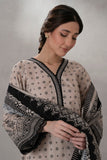Zellbury Monochrome Printed Lawn Unstitched 3Pc Suit WUS25X30649