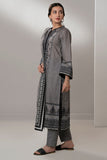 Zellbury Monochrome Printed Lawn Unstitched 3Pc Suit WUS25X30651
