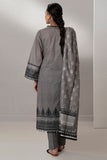 Zellbury Monochrome Printed Lawn Unstitched 3Pc Suit WUS25X30651