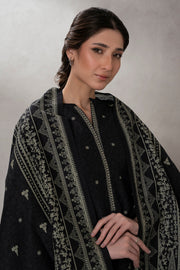 Zellbury Monochrome Printed Lawn Unstitched 3Pc Suit WUS25X30654