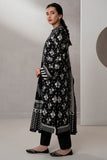 Zellbury Monochrome Printed Lawn Unstitched 3Pc Suit WUS25X30657