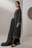 Zellbury Monochrome Printed Lawn Unstitched 3Pc Suit WUS25X30658