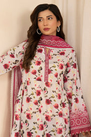 Zellbury Summer Printed Lawn Unstitched 3Pc Suit WUS25X30668
