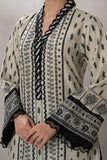 Zellbury Monochrome Printed Lawn Unstitched 3Pc Suit WUS25X30669