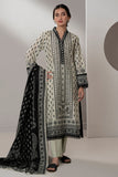 Zellbury Monochrome Printed Lawn Unstitched 3Pc Suit WUS25X30669