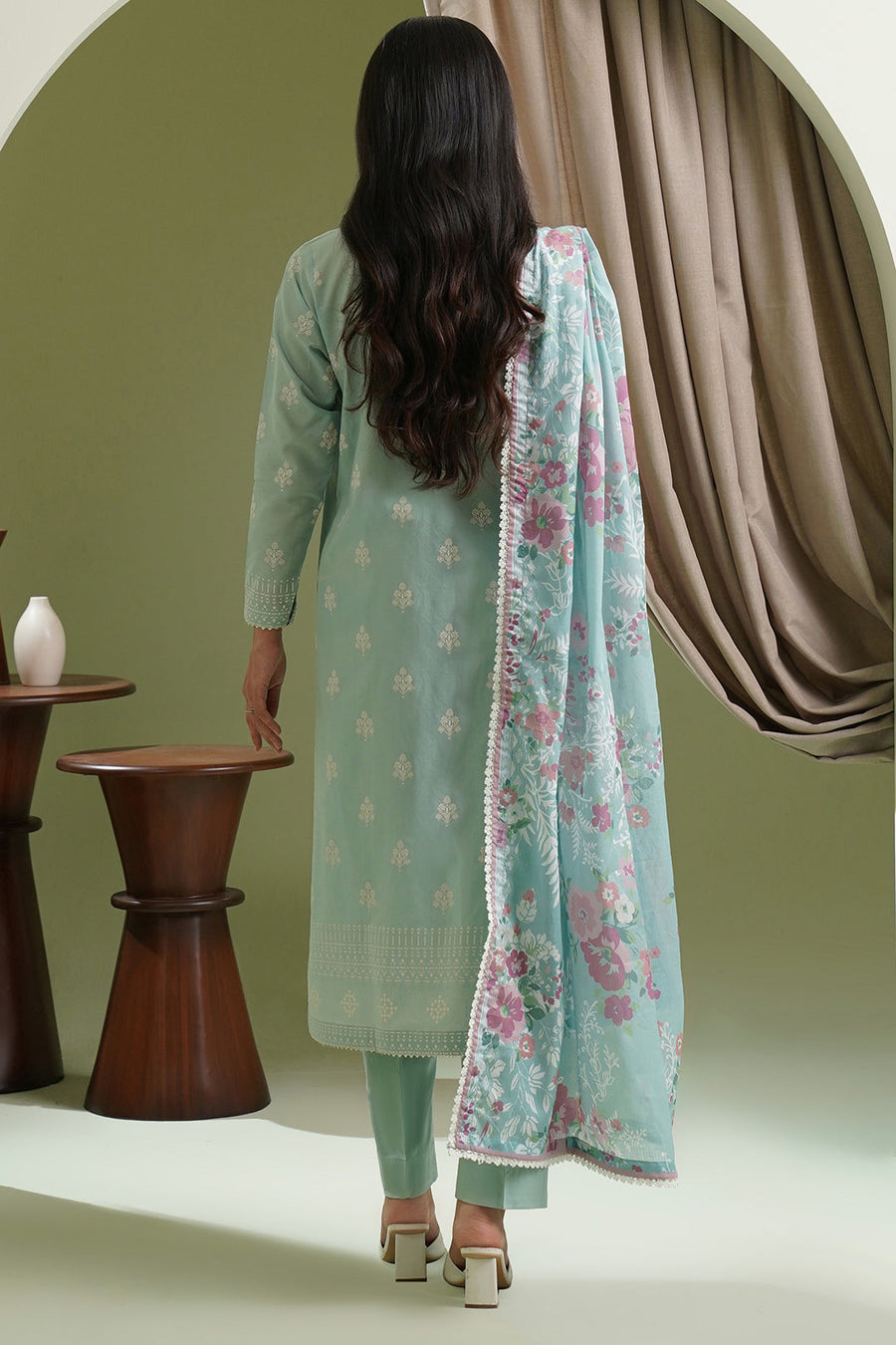 Zellbury Summer Printed Lawn Unstitched 3Pc Suit WUS25X30673