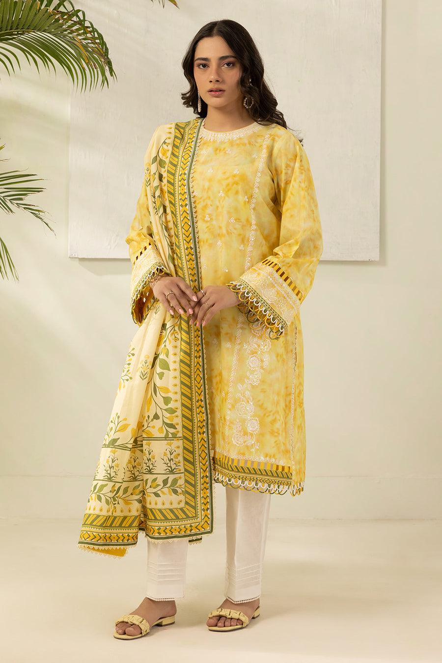Zellbury Summer Embroidered Lawn Unstitched 2Pc Suit WUS26E20408