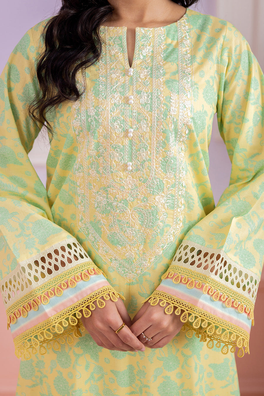 Zellbury Summer Embroidered Lawn Unstitched 2Pc Suit WUS26E20468