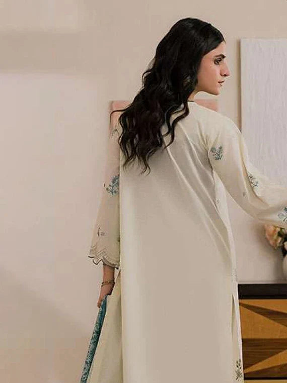 Zellbury Summer Embroidered Lawn Unstitched 2Pc Suit WUS26E20534