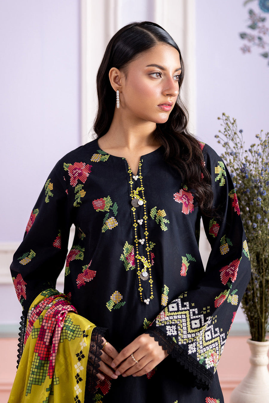 Zellbury Summer Embroidered Lawn Unstitched 2Pc Suit WUS26E20599