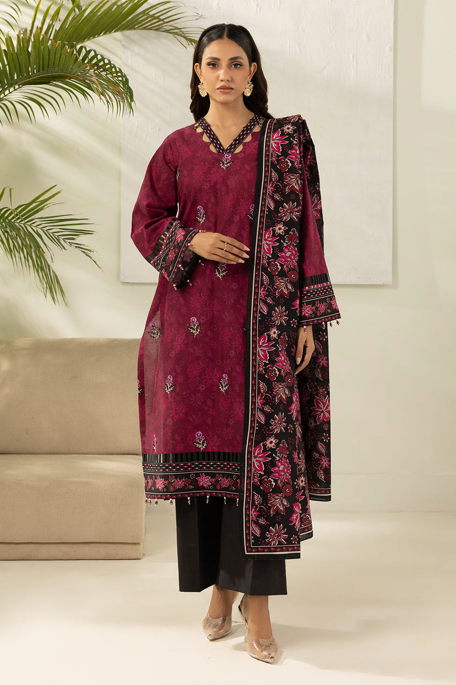 Zellbury Summer Embroidered Lawn Unstitched 2Pc Suit WUS26E20600