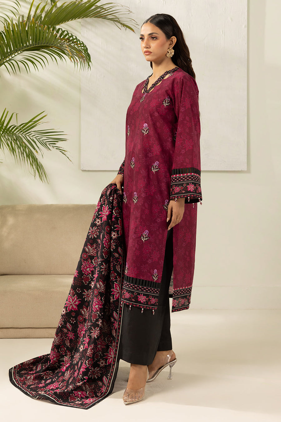 Zellbury Summer Embroidered Lawn Unstitched 2Pc Suit WUS26E20600
