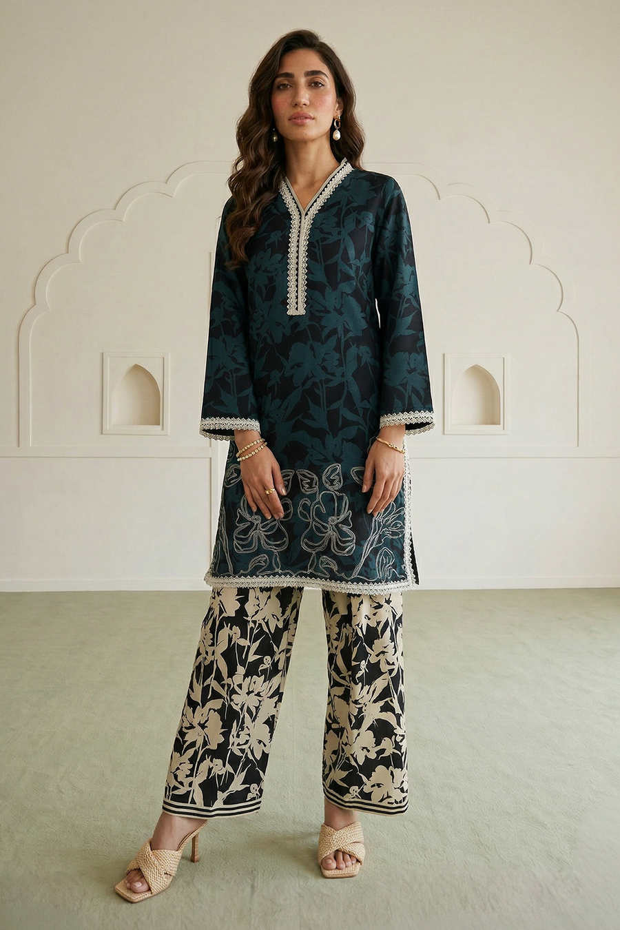 Zellbury Summer Embroidered Lawn Unstitched 2Pc Suit WUS26E20671