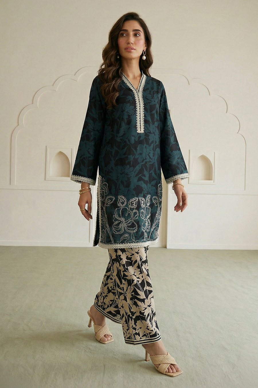Zellbury Summer Embroidered Lawn Unstitched 2Pc Suit WUS26E20671