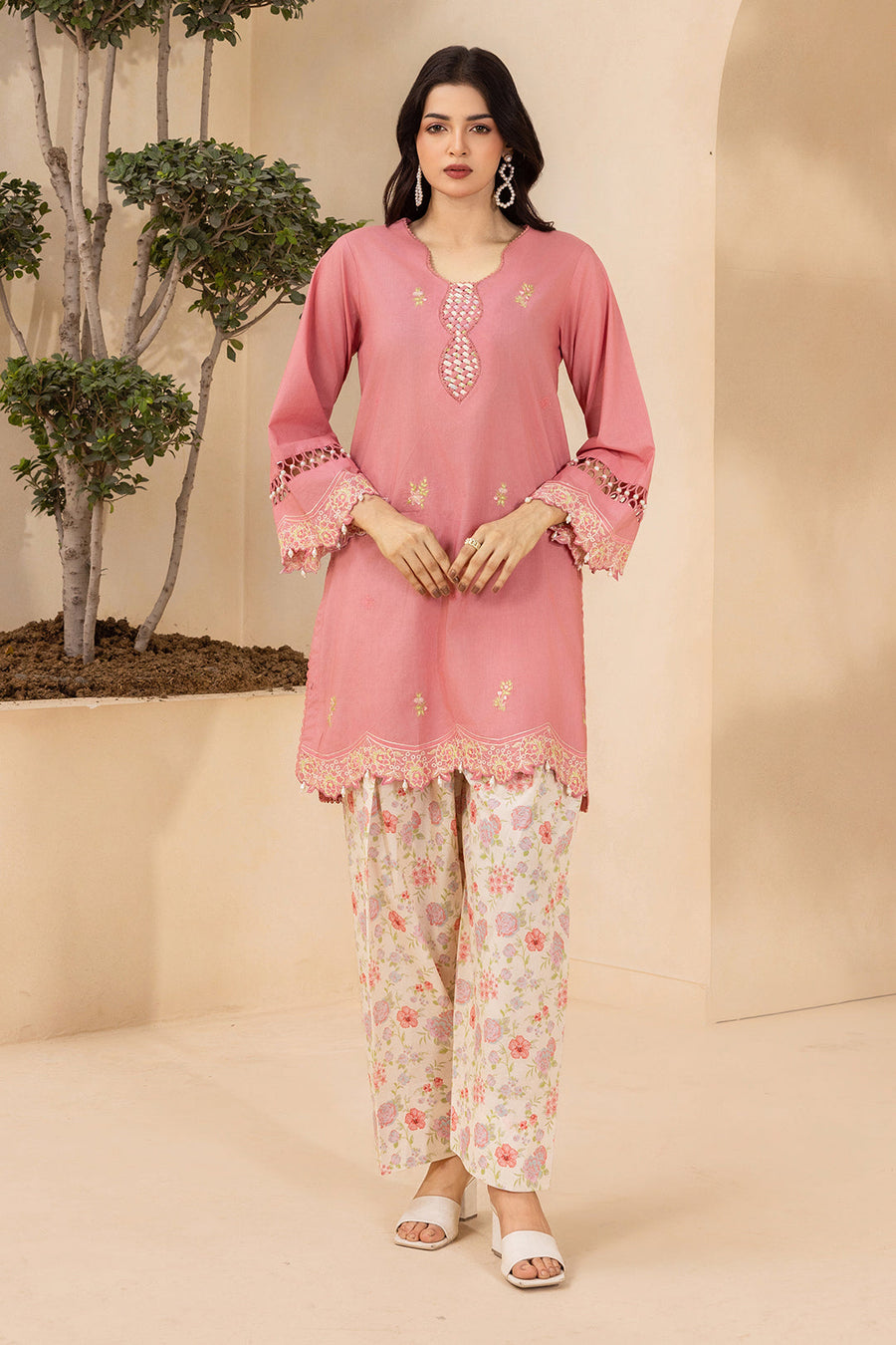 Zellbury Summer Embroidered Lawn Unstitched 2Pc Suit WUS26E20742