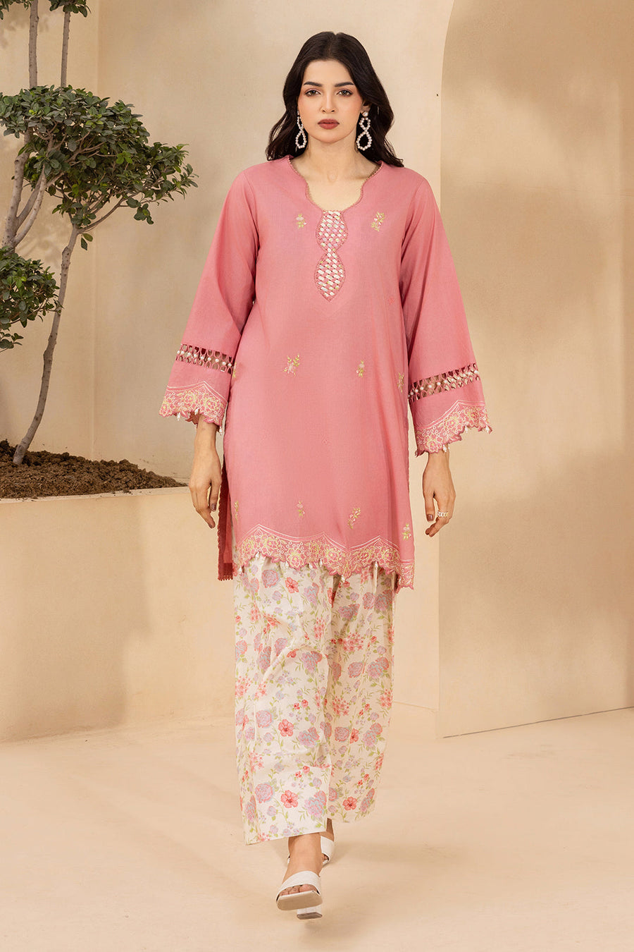 Zellbury Summer Embroidered Lawn Unstitched 2Pc Suit WUS26E20742