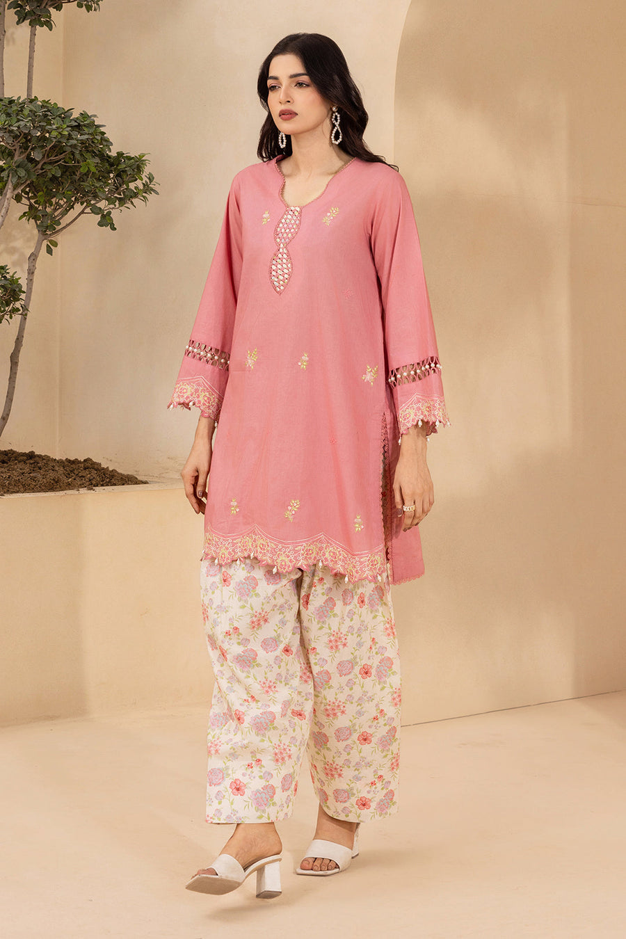 Zellbury Summer Embroidered Lawn Unstitched 2Pc Suit WUS26E20742
