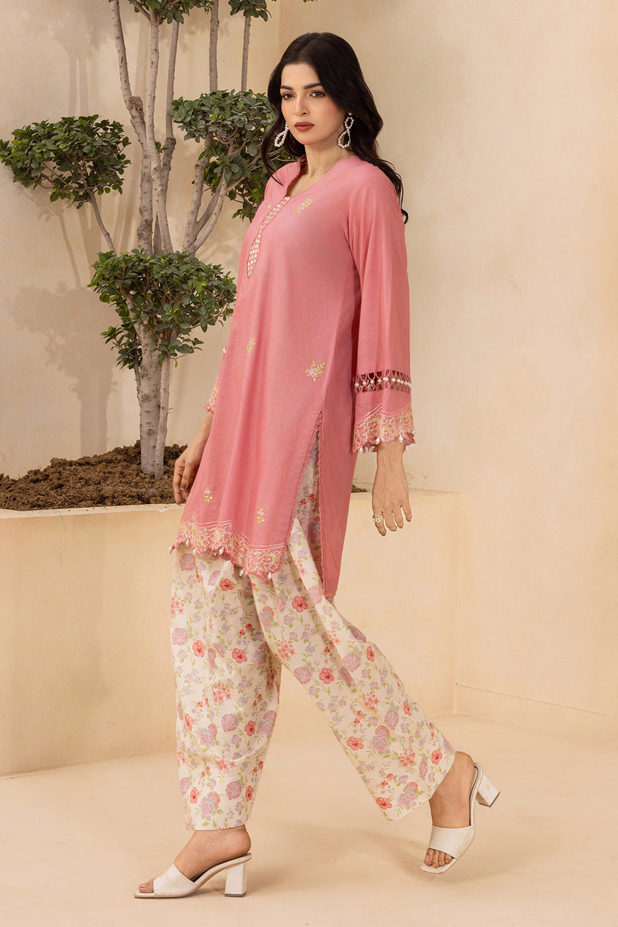 Zellbury Summer Embroidered Lawn Unstitched 2Pc Suit WUS26E20742
