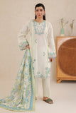 Zellbury Summer Embroidered Lawn Unstitched 2Pc Suit WUS26E20743