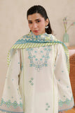 Zellbury Summer Embroidered Lawn Unstitched 2Pc Suit WUS26E20743