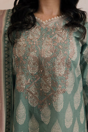 Zellbury Summer Embroidered Lawn Unstitched 2Pc Suit WUS26E20807
