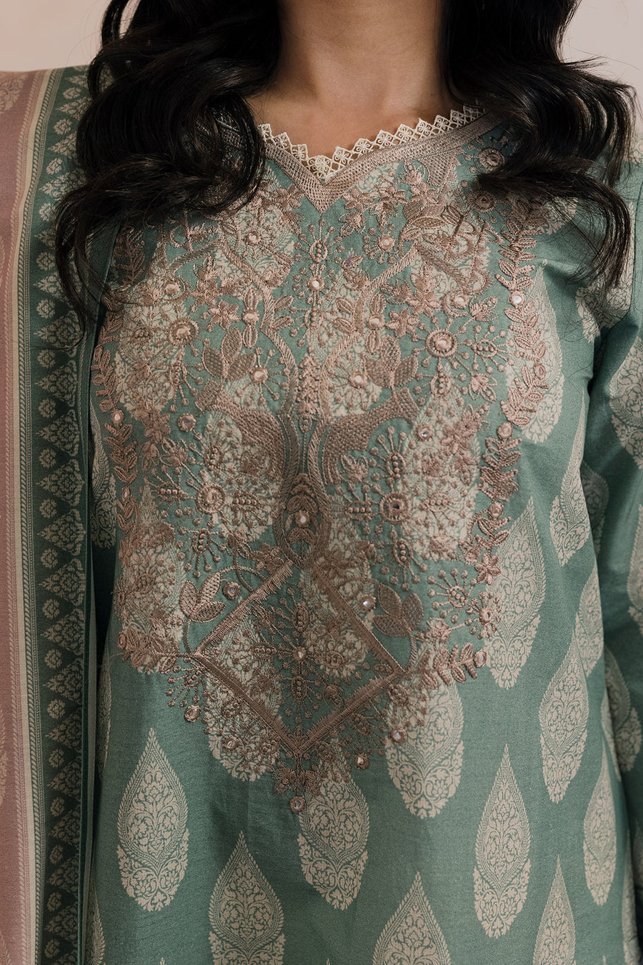 Zellbury Summer Embroidered Lawn Unstitched 2Pc Suit WUS26E20807