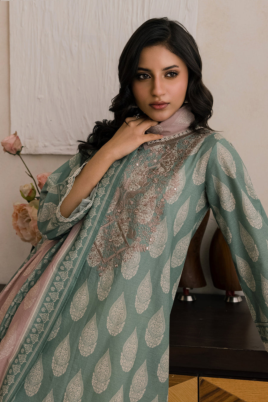 Zellbury Summer Embroidered Lawn Unstitched 2Pc Suit WUS26E20807