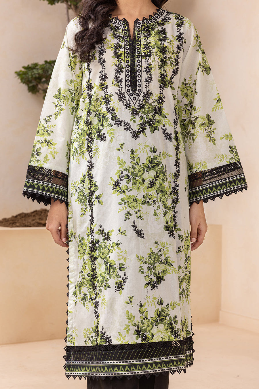 Zellbury Summer Embroidered Lawn Unstitched 2Pc Suit WUS26E20868