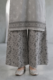 Zellbury Monochrome Embroidered Cambric Unstitched 2Pc Suit WUS26E20933