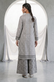 Zellbury Monochrome Embroidered Cambric Unstitched 2Pc Suit WUS26E20933