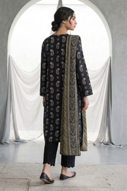 Zellbury Monochrome Embroidered Lawn Unstitched 2Pc Suit WUS26E21068