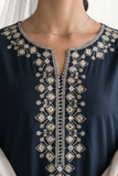 Zellbury Monochrome Embroidered Cambric Unstitched 2Pc Suit WUS26E21069