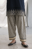 Zellbury Monochrome Embroidered Cambric Unstitched 2Pc Suit WUS26E21069